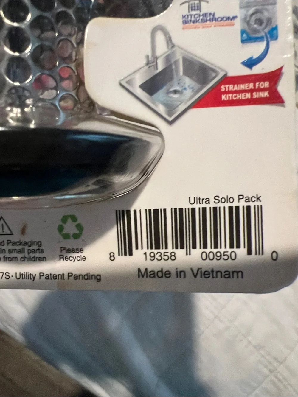 Tub Shroom Ultra Edition Stainless Steel Bathtub Hair Strainer - Silver